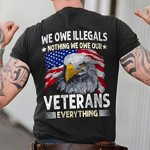 Herre T-shirt Grafiske T-shirts Cool skjorte Grafiske tryk Nationalflag Rund hals Varm Stempling Gade Ferierejse Kort Ærme Trykt mønster Tøj 32S Designer Basale Moderne Moderne
Herre T-shirt Grafiske T-shirts Cool skjorte Grafiske tryk Nationalflag Rund hals Varm Stempling Gade Ferierejse Kort Ærme Trykt mønster Tøj 32S Designer Basale Moderne Moderne