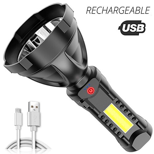 transfronteiriça nova luz forte de longo alcance em casa ao ar livre carregamento usb cob luz lateral holofote luz forte de plástico pequena lanterna
transfronteiriça nova luz forte de longo alcance em casa ao ar livre carregamento usb cob luz lateral holofote luz forte de plástico pequena lanterna