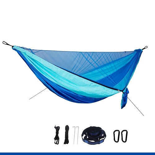 Camping-Hängematte mit Pop-Up-Moskitonetz Campinghängematte Außen Atmungsaktiv Atmungsaktivität tragbar Einstellbar flexibel Rasche Trocknung Nylon mit Karabinern und Baumgurten für 2 Personen Campen
Camping-Hängematte mit Pop-Up-Moskitonetz Campinghängematte Außen Atmungsaktiv Atmungsaktivität tragbar Einstellbar flexibel Rasche Trocknung Nylon mit Karabinern und Baumgurten für 2 Personen Campen