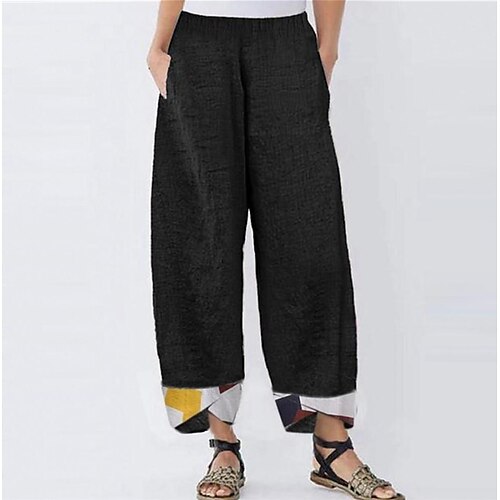 Per donna A zampa Pantaloni cascante Lino Nero Vino Verde Di tendenza Casual / quotidiano Tasche laterali Lunghezza intera Comfort Color Block S M L XL 2XL
Per donna A zampa Pantaloni cascante Lino Nero Vino Verde Di tendenza Casual / quotidiano Tasche laterali Lunghezza intera Comfort Color Block S M L XL 2XL