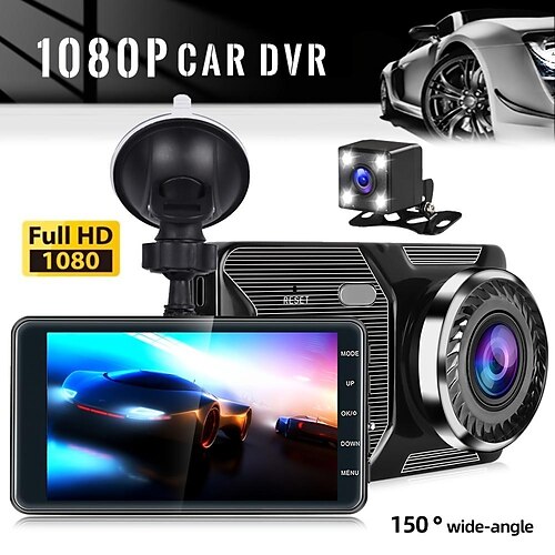 1pc 4.0 pouces 1080p voiture dvr caméra dashcam, enregistreur de conduite de voiture avec caméra de recul
1pc 4.0 pouces 1080p voiture dvr caméra dashcam, enregistreur de conduite de voiture avec caméra de recul