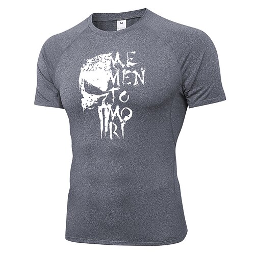 Herre Kompressions Trøje Løbe-T-shirt Kortærmet Baselag Atletisk atletiktøj Åndbart Svedtransporende Blød Fitness Gym Træning Løb Sportstøj Sportstøj Dødningehoveder Sort Hvid Rød
Herre Kompressions Trøje Løbe-T-shirt Kortærmet Baselag Atletisk atletiktøj Åndbart Svedtransporende Blød Fitness Gym Træning Løb Sportstøj Sportstøj Dødningehoveder Sort Hvid Rød