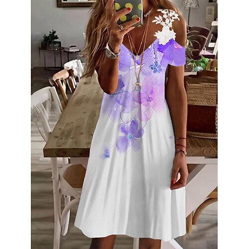 kvinners fritidsgenserkjole sommergenserkjole slipgenserkjole floral blondeprint stropp minigenserkjole mote streetwear utendørs daglig kortermet normal passform lilla sommer vår s m l xl
kvinners fritidsgenserkjole sommergenserkjole slipgenserkjole floral blondeprint stropp minigenserkjole mote streetwear utendørs daglig kortermet normal passform lilla sommer vår s m l xl
