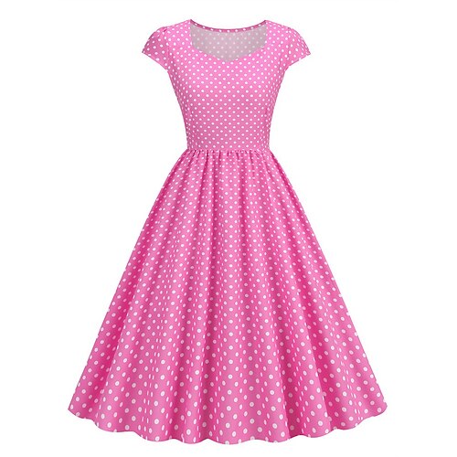 Per donna Elegante Retrò Abito vintage Vestito longuette Esterno Per eventi Increspato A pois A V Manica corta Standard Estate Primavera 2023 Nero Bianco S M L XL
Per donna Elegante Retrò Abito vintage Vestito longuette Esterno Per eventi Increspato A pois A V Manica corta Standard Estate Primavera 2023 Nero Bianco S M L XL