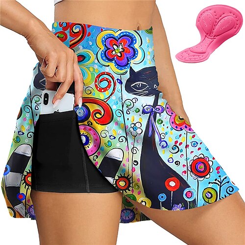 21Grams Per donna Gonna da ciclismo Bicicletta Gonne Pantaloni Modello da corsa Ciclismo da montagna Cicismo su strada Gli sport Pop art Gatto Pad 3D Traspirante Traspirazione umidità Asciugatura
21Grams Per donna Gonna da ciclismo Bicicletta Gonne Pantaloni Modello da corsa Ciclismo da montagna Cicismo su strada Gli sport Pop art Gatto Pad 3D Traspirante Traspirazione umidità Asciugatura