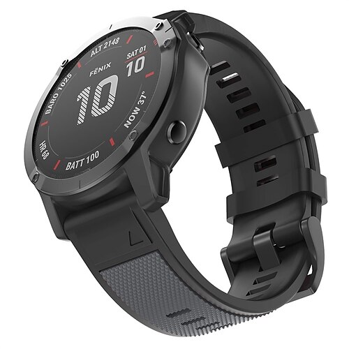 fenix 5x Armband 26 mm einfach anzubringendes Sportarmband Silikonarmband Ersatz für Garmin fenix 5x plus/fenix 6x/ fenix 6x pro/fenix 7x/ fenix 3 hr smartwatch
fenix 5x Armband 26 mm einfach anzubringendes Sportarmband Silikonarmband Ersatz für Garmin fenix 5x plus/fenix 6x/ fenix 6x pro/fenix 7x/ fenix 3 hr smartwatch