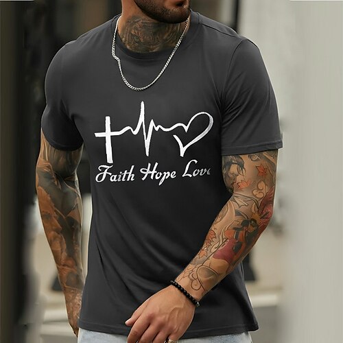 Herre T-shirt Grafiske T-shirts Cool skjorte Grafiske tryk Kærlighed Mode Rund hals Varm Stempling Gade Ferierejse Kort Ærme Trykt mønster Tøj Designer Basale Moderne Moderne
Herre T-shirt Grafiske T-shirts Cool skjorte Grafiske tryk Kærlighed Mode Rund hals Varm Stempling Gade Ferierejse Kort Ærme Trykt mønster Tøj Designer Basale Moderne Moderne