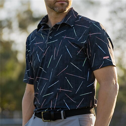 Per uomo POLO Camicia da golf Golf Stampe astratte Geometria Collo ripiegabile Nero Esterno Strada Maniche corte Bottone giù Stampa Abbigliamento Sportivo Di tendenza Streetwear Originale
Per uomo POLO Camicia da golf Golf Stampe astratte Geometria Collo ripiegabile Nero Esterno Strada Maniche corte Bottone giù Stampa Abbigliamento Sportivo Di tendenza Streetwear Originale