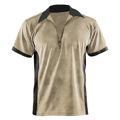 Per uomo POLO Polo con zip Camicia da golf Golf Stampe astratte Collo ripiegabile Cachi Esterno Strada Maniche corte Cerniera Stampa Abbigliamento Di tendenza Originale Informale Traspirante
Per uomo POLO Polo con zip Camicia da golf Golf Stampe astratte Collo ripiegabile Cachi Esterno Strada Maniche corte Cerniera Stampa Abbigliamento Di tendenza Originale Informale Traspirante