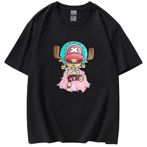 One Piece Tony Tony Chopper T-shirt Grafisk T恤衫 Til Herre Dame Unisex Voksne Varmstempling 100% Polyester
One Piece Tony Tony Chopper T-shirt Grafisk T恤衫 Til Herre Dame Unisex Voksne Varmstempling 100% Polyester