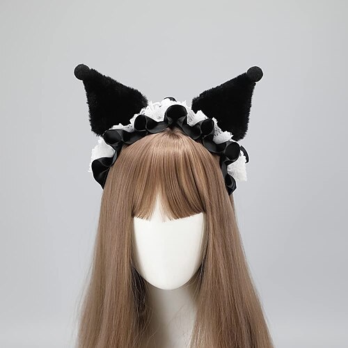kat ko kawaii øre pandebånd kuromi hårnål lolita cosplay sød hovedbeklædning blonde maid hår tilbehør pandebånd til kvinder piger
kat ko kawaii øre pandebånd kuromi hårnål lolita cosplay sød hovedbeklædning blonde maid hår tilbehør pandebånd til kvinder piger