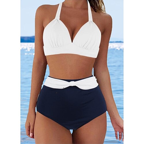 Dame Badetøj Bikini Normal badedragt 2 stk Printer Høj talje Prikker Blomster Rød bjælke Sort Hvid Lyserød Blå Badedragter Sport Strand Tøj Efterår
Dame Badetøj Bikini Normal badedragt 2 stk Printer Høj talje Prikker Blomster Rød bjælke Sort Hvid Lyserød Blå Badedragter Sport Strand Tøj Efterår