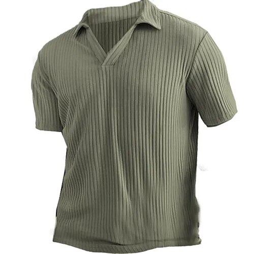 Per uomo Polo Camicia da golf Golf Esterno Casual Bavero A V Maniche corte Scollo a V Tinta unica Liscio Di base Estate Primavera Verde Polo
Per uomo Polo Camicia da golf Golf Esterno Casual Bavero A V Maniche corte Scollo a V Tinta unica Liscio Di base Estate Primavera Verde Polo