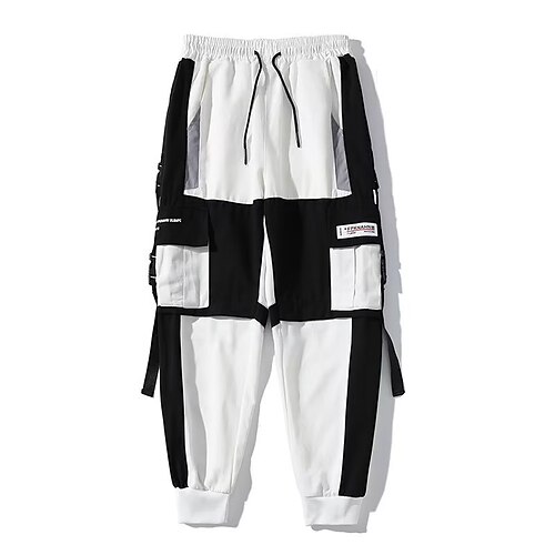 Per uomo Pantaloni cargo Pareggiatore Pantaloni Abbigliamento tecnico A cordoncino Vita elastica Multi tasca Color Block Comfort Indossabile Informale Giornaliero Per eventi Sportivo Di tendenza Nero
Per uomo Pantaloni cargo Pareggiatore Pantaloni Abbigliamento tecnico A cordoncino Vita elastica Multi tasca Color Block Comfort Indossabile Informale Giornaliero Per eventi Sportivo Di tendenza Nero