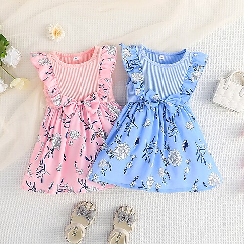 Bambino Da ragazza Vestito Floreale Abito casual Sopra il ginocchio Vestito Esterno Girocollo Senza maniche Attivo Vestito 3-7 anni Estate Rosa Blu
Bambino Da ragazza Vestito Floreale Abito casual Sopra il ginocchio Vestito Esterno Girocollo Senza maniche Attivo Vestito 3-7 anni Estate Rosa Blu