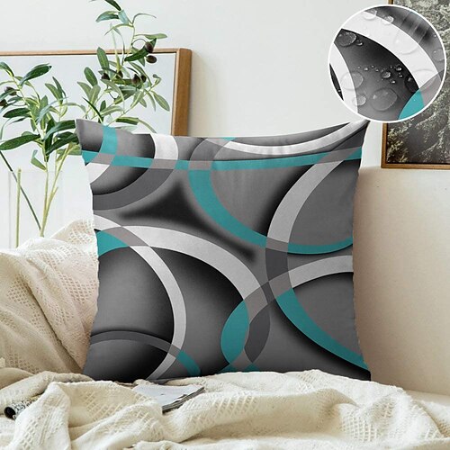 Wasserdichter Kissenbezug für den Außenbereich, geometrisch, für Terrasse, Garten, Sofa, Couch, Wohnzimmer
Wasserdichter Kissenbezug für den Außenbereich, geometrisch, für Terrasse, Garten, Sofa, Couch, Wohnzimmer