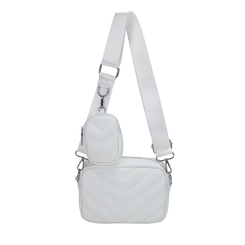 Per donna Borsa a tracolla pelle sintetica Giornaliero Cerniera Massima capacità Tinta unica Nero Bianco Rosa
Per donna Borsa a tracolla pelle sintetica Giornaliero Cerniera Massima capacità Tinta unica Nero Bianco Rosa