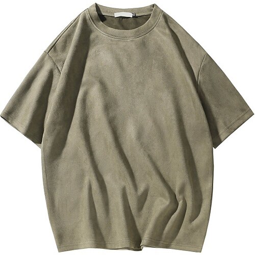 Herre T skjorte عادي Crewneck utendørs Ut på byen Kort Erme Klær Mote Fritid hverdag
Herre T skjorte عادي Crewneck utendørs Ut på byen Kort Erme Klær Mote Fritid hverdag