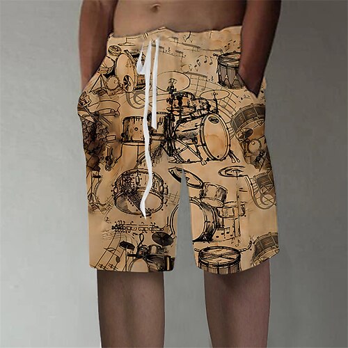 Per uomo Pantaloncini estivi Pantaloncini da spiaggia A cordoncino Vita elastica Pop art Strumento musicale Traspirante Morbido Breve Informale Giornaliero Per eventi Streetwear Hawaiano Blu Cachi
Per uomo Pantaloncini estivi Pantaloncini da spiaggia A cordoncino Vita elastica Pop art Strumento musicale Traspirante Morbido Breve Informale Giornaliero Per eventi Streetwear Hawaiano Blu Cachi