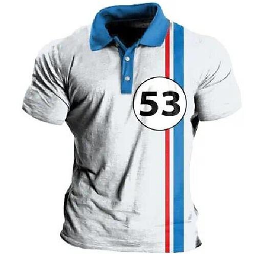 Per uomo POLO Camicia da golf Golf Alfabetico A strisce Stampe astratte Collo ripiegabile Blu Esterno Strada Maniche corte Stampa Abbigliamento Sportivo Di tendenza Streetwear Originale
Per uomo POLO Camicia da golf Golf Alfabetico A strisce Stampe astratte Collo ripiegabile Blu Esterno Strada Maniche corte Stampa Abbigliamento Sportivo Di tendenza Streetwear Originale