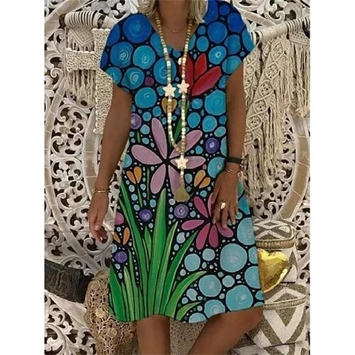 Per donna Vestito casual Vestito a trapezio Abito estivo Floreale Farfalla Stampa A V Mini abito Attivo Di tendenza Esterno Giornaliero Manica corta Standard Bianco Blu Viola Estate Primavera S M L
Per donna Vestito casual Vestito a trapezio Abito estivo Floreale Farfalla Stampa A V Mini abito Attivo Di tendenza Esterno Giornaliero Manica corta Standard Bianco Blu Viola Estate Primavera S M L
