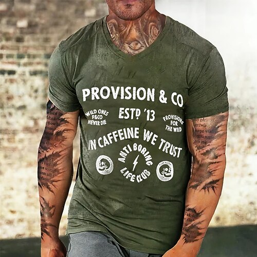 Per uomo maglietta Magliette grafiche Camicia fresca Stampe astratte stampa di lettere Girocollo Stampa a caldo Strada Da mare Maniche corte Stampa Abbigliamento Di tendenza Originale Comodo
Per uomo maglietta Magliette grafiche Camicia fresca Stampe astratte stampa di lettere Girocollo Stampa a caldo Strada Da mare Maniche corte Stampa Abbigliamento Di tendenza Originale Comodo