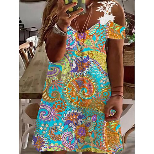 Dame Store størrelser Uformell kjole Blonde kjole Blomstret Paisly Midikjole Kortermet Blonde Lapper Med stropper Mote utendørs Blå Grønn Sommer Vår L XL XXL 3XL 4XL
Dame Store størrelser Uformell kjole Blonde kjole Blomstret Paisly Midikjole Kortermet Blonde Lapper Med stropper Mote utendørs Blå Grønn Sommer Vår L XL XXL 3XL 4XL
