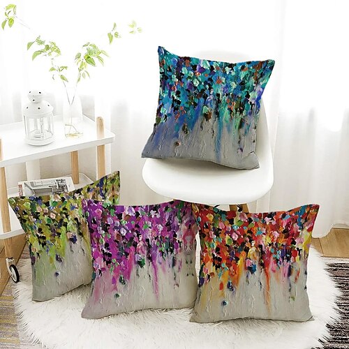 floral dobbel side putetrekk 4 stk mykt dekorativt firkantet putetrekk putetrekk for soverom stue sofa sofa stol
floral dobbel side putetrekk 4 stk mykt dekorativt firkantet putetrekk putetrekk for soverom stue sofa sofa stol