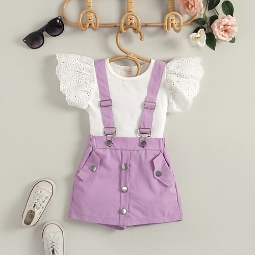 2 pezzi Bambino (1-4 anni) Da ragazza Tinta unica Tailleur pantalone Impostato Manica corta Giornaliero Informale 3-7 anni Estate Nero Giallo Rosa
2 pezzi Bambino (1-4 anni) Da ragazza Tinta unica Tailleur pantalone Impostato Manica corta Giornaliero Informale 3-7 anni Estate Nero Giallo Rosa