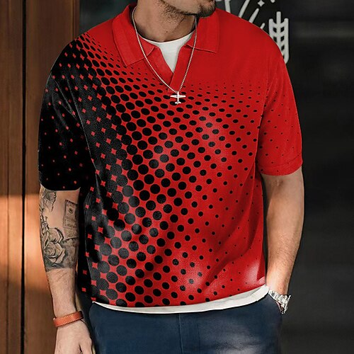 Per uomo POLO Camicia da golf Golf Stampe astratte Geometria A V Bianco Giallo Rosso Blu Verde Esterno Strada Maniche corte Stampa Abbigliamento Sportivo Di tendenza Streetwear Originale
Per uomo POLO Camicia da golf Golf Stampe astratte Geometria A V Bianco Giallo Rosso Blu Verde Esterno Strada Maniche corte Stampa Abbigliamento Sportivo Di tendenza Streetwear Originale