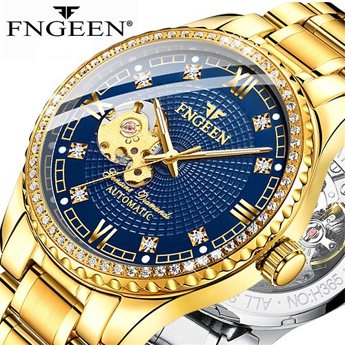 FNGEEN Da uomo Orologio meccanico Triangolo Lusso Di tendenza Orologio da polso Carica automatica Luminoso Sub e immersioni Impermeabile Acciaio inossidabile Guarda
FNGEEN Da uomo Orologio meccanico Triangolo Lusso Di tendenza Orologio da polso Carica automatica Luminoso Sub e immersioni Impermeabile Acciaio inossidabile Guarda