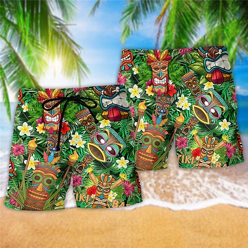 Herre Surf shorts Badeshorts Sommer shorts Strandshorts Snørelukning med mesh-for Elastisk Talje Tegneserie Planter Grafiske tryk Hurtigtørrende Korte Afslappet Daglig Ferie Boheme Hawaiiansk Grøn
Herre Surf shorts Badeshorts Sommer shorts Strandshorts Snørelukning med mesh-for Elastisk Talje Tegneserie Planter Grafiske tryk Hurtigtørrende Korte Afslappet Daglig Ferie Boheme Hawaiiansk Grøn