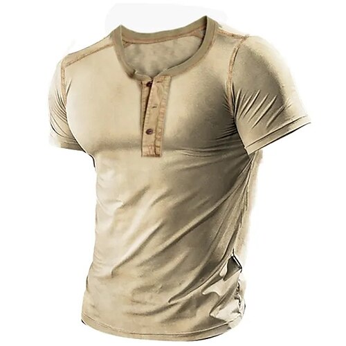 Per uomo Camicia Henley T-shirt Liscio Henley Strada Da mare Manica corta Bottone giù Abbigliamento Originale Essenziale Contemporaneo moderno
Per uomo Camicia Henley T-shirt Liscio Henley Strada Da mare Manica corta Bottone giù Abbigliamento Originale Essenziale Contemporaneo moderno