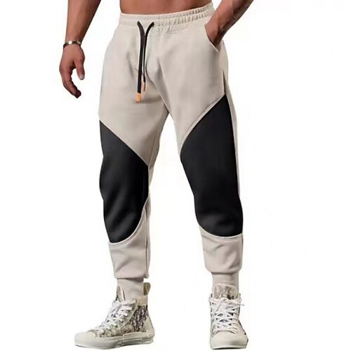Herre Aktive bukser Joggebukser Jogger Bukser Snorer Elastisk midje Fargeblokk Komfort Myk Avslappet Daglig Ferie Sport Mote Svart Blå
Herre Aktive bukser Joggebukser Jogger Bukser Snorer Elastisk midje Fargeblokk Komfort Myk Avslappet Daglig Ferie Sport Mote Svart Blå