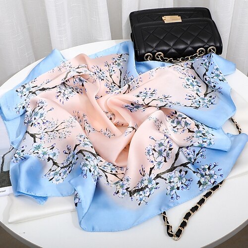 7070cm blomst silke sateng firkantet skjerf for kvinner print halstørkle hijab kvinnelig hode slips sjal wraps bandana echarpe
7070cm blomst silke sateng firkantet skjerf for kvinner print halstørkle hijab kvinnelig hode slips sjal wraps bandana echarpe