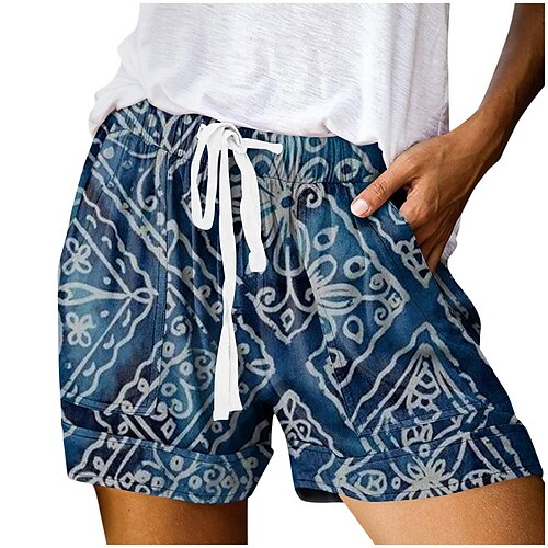 Dame Shorts Marine Alm. taljede Shorts Boheme Afslappet Dagligdagstøj Trykt mønster Mikroelastisk Korte Udendørs Gitter / Plaid S M L XL 2XL
Dame Shorts Marine Alm. taljede Shorts Boheme Afslappet Dagligdagstøj Trykt mønster Mikroelastisk Korte Udendørs Gitter / Plaid S M L XL 2XL