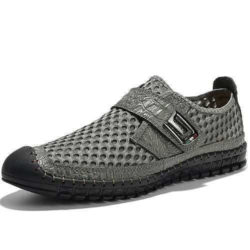 Herre Sko Oxfords Retro Håndsøm Penny Loafers Fritid Daglig Gange Elastisk stoff Pustende Svart Blå Lysegrå Sommer Vår
Herre Sko Oxfords Retro Håndsøm Penny Loafers Fritid Daglig Gange Elastisk stoff Pustende Svart Blå Lysegrå Sommer Vår