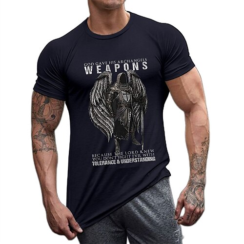 Herre T-shirt Grafiske T-shirts Cool skjorte Tempelridderne Grafiske tryk Rund hals Varm Stempling Gade Ferierejse Kort Ærme Trykt mønster Tøj Designer Basale Moderne Moderne
Herre T-shirt Grafiske T-shirts Cool skjorte Tempelridderne Grafiske tryk Rund hals Varm Stempling Gade Ferierejse Kort Ærme Trykt mønster Tøj Designer Basale Moderne Moderne
