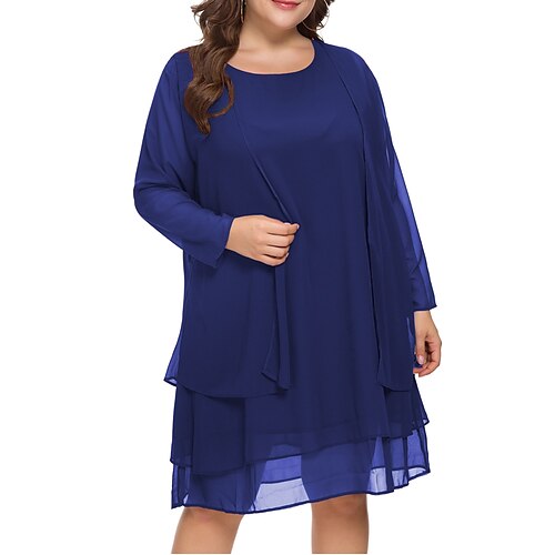 kvinners pluss størrelse arbeid formell kjole formell kjole sett todelt formell kjole ensfarget midi formell kjole langermet mesh rund hals motefest lys rosa sort sommer vår xl xxl 3xl 4xl 5xl
kvinners pluss størrelse arbeid formell kjole formell kjole sett todelt formell kjole ensfarget midi formell kjole langermet mesh rund hals motefest lys rosa sort sommer vår xl xxl 3xl 4xl 5xl