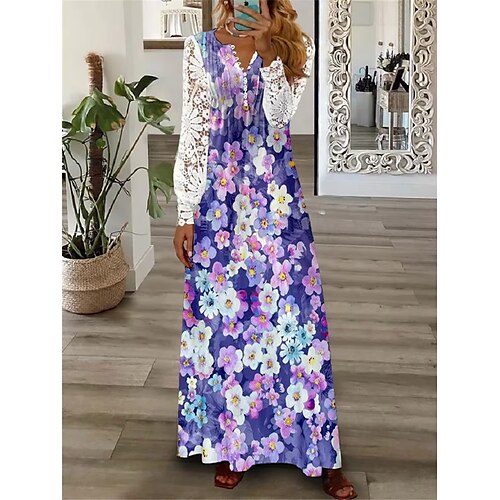 abiti plissettati in pizzo floreale da donna abito lungo abito maxi abito a linea abito stampato abito primaverile floreale moderno appuntamento vacanza fine settimana pizzo manica lunga abito scollo
abiti plissettati in pizzo floreale da donna abito lungo abito maxi abito a linea abito stampato abito primaverile floreale moderno appuntamento vacanza fine settimana pizzo manica lunga abito scollo
