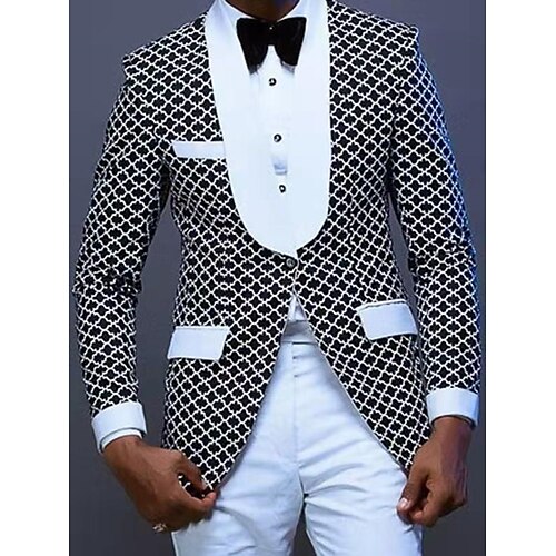 Per uomo Di tendenza Informale Giacca Blazer Standard Taglio sartoriale Modello Monopetto - 1 bottone Nero Blu 2023
Per uomo Di tendenza Informale Giacca Blazer Standard Taglio sartoriale Modello Monopetto - 1 bottone Nero Blu 2023