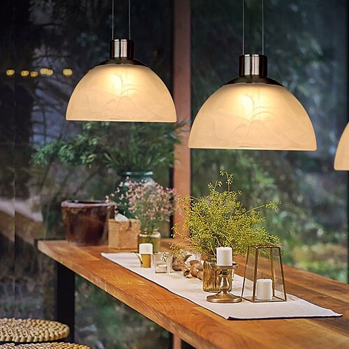led nedhengt belysningsarmatur børstet nikkel glass 3-lys moderne moderne stil opal glass kuppelskjerm for spisestue hus soverom kjøkken øy høye tak
led nedhengt belysningsarmatur børstet nikkel glass 3-lys moderne moderne stil opal glass kuppelskjerm for spisestue hus soverom kjøkken øy høye tak