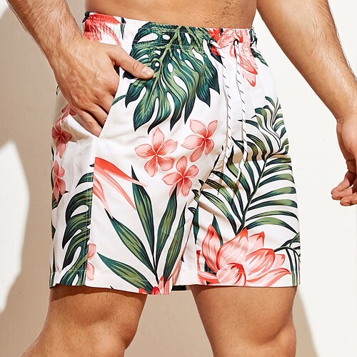 Herre Surf shorts Badeshorts Sommer shorts Strandshorts Snørelukning med mesh-for Elastisk Talje Planter Grafiske tryk Blomst Hurtigtørrende Korte Afslappet Daglig Ferie Boheme Hawaiiansk Grøn
Herre Surf shorts Badeshorts Sommer shorts Strandshorts Snørelukning med mesh-for Elastisk Talje Planter Grafiske tryk Blomst Hurtigtørrende Korte Afslappet Daglig Ferie Boheme Hawaiiansk Grøn