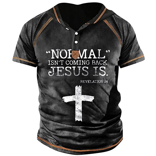 Per uomo Camicia Henley maglietta Pop art Alfabetico Con cappuccio Abbigliamento Stampa 3D Esterno Strada Manica corta Pulsante Stampa Di tendenza Originale Informale
Per uomo Camicia Henley maglietta Pop art Alfabetico Con cappuccio Abbigliamento Stampa 3D Esterno Strada Manica corta Pulsante Stampa Di tendenza Originale Informale