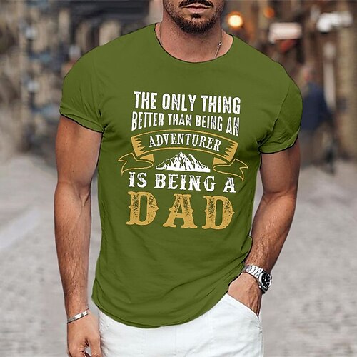 Herre T-shirt Grafiske T-shirts Cool skjorte Grafiske tryk Far bogstavtryk Familie Rund hals Varm Stempling Gade Ferierejse Kort Ærme Trykt mønster Tøj Designer Basale Moderne Moderne
Herre T-shirt Grafiske T-shirts Cool skjorte Grafiske tryk Far bogstavtryk Familie Rund hals Varm Stempling Gade Ferierejse Kort Ærme Trykt mønster Tøj Designer Basale Moderne Moderne