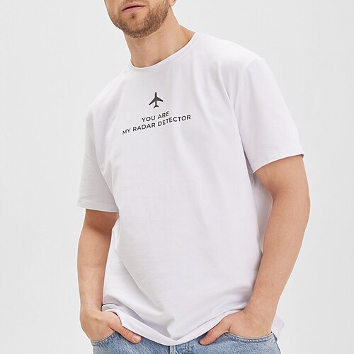 Herre Store størrelser Big Tall T skjorte T-skjorter Crewneck Svart Hvit Kort Erme utendørs Ut på byen Trykt mønster Bokstaver Klær Bomullsblanding Gatemote Stilfull Fritid
Herre Store størrelser Big Tall T skjorte T-skjorter Crewneck Svart Hvit Kort Erme utendørs Ut på byen Trykt mønster Bokstaver Klær Bomullsblanding Gatemote Stilfull Fritid