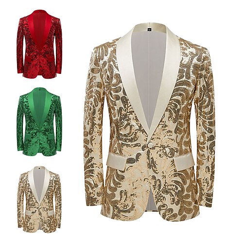 Per uomo Brillanti Elegante Strass Giacca Standard Standard Lustrini Champagne Rosso Verde 2023
Per uomo Brillanti Elegante Strass Giacca Standard Standard Lustrini Champagne Rosso Verde 2023