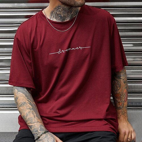 Per uomo maglietta Magliette grafiche Camicia fresca Stampe astratte stampa di lettere Girocollo Stampa a caldo Strada Da mare Maniche corte Stampa Abbigliamento 32S Originale Essenziale
Per uomo maglietta Magliette grafiche Camicia fresca Stampe astratte stampa di lettere Girocollo Stampa a caldo Strada Da mare Maniche corte Stampa Abbigliamento 32S Originale Essenziale