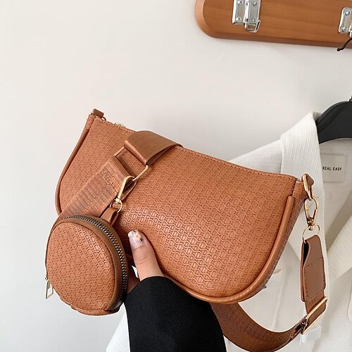 Dame Crossbody taske PU Læder Daglig Ferie Vandtæt Åndbart Holdbar Krokodille Sort Hvid Brun
Dame Crossbody taske PU Læder Daglig Ferie Vandtæt Åndbart Holdbar Krokodille Sort Hvid Brun