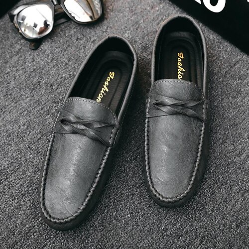 Homme Mocassins et Slip On Mocassins Chaussures de confort Entreprise Décontractées du quotidien Bureau et carrière Faux Cuir Respirable Noir Grise Eté Hiver
Homme Mocassins et Slip On Mocassins Chaussures de confort Entreprise Décontractées du quotidien Bureau et carrière Faux Cuir Respirable Noir Grise Eté Hiver